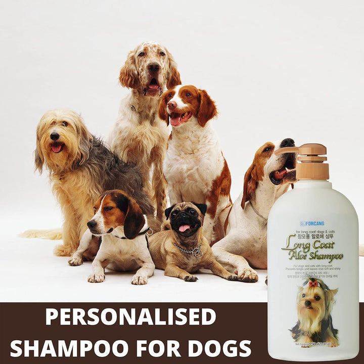 Forbis Long Coat Aloe Dog Shampoo - 750 ml