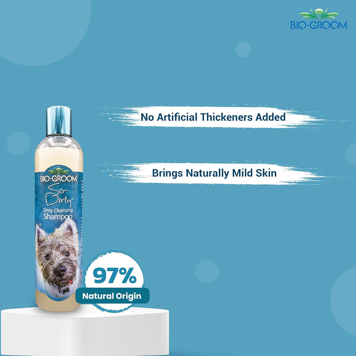 Bio-Groom So-Dirty Deep Cleansing Dog Shampoo - 355 ml