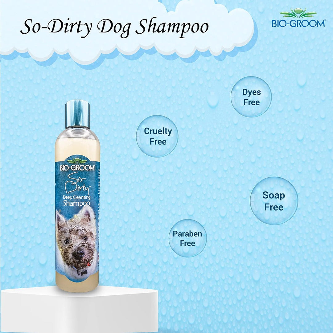 Bio-Groom So-Dirty Deep Cleansing Dog Shampoo - 355 ml