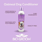 Bio-Groom Natural Oatmeal Anti-Itch Creme Rinse Dog Conditioner - 355ml - Zigly
