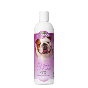 Bio-Groom Natural Oatmeal Anti-Itch Creme Rinse Dog Conditioner - 355ml
