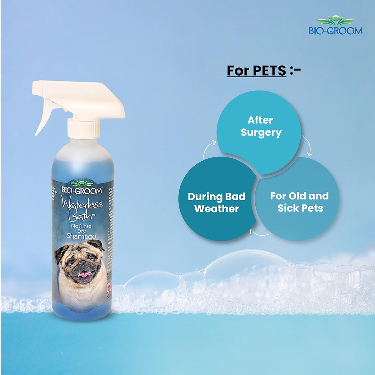 Bio-Groom Waterless Bath Puppy/Dog Shampoo