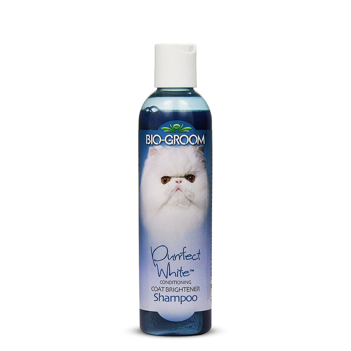 Bio-Groom Purrfect White Cat Conditioning Shampoo - 236 ml