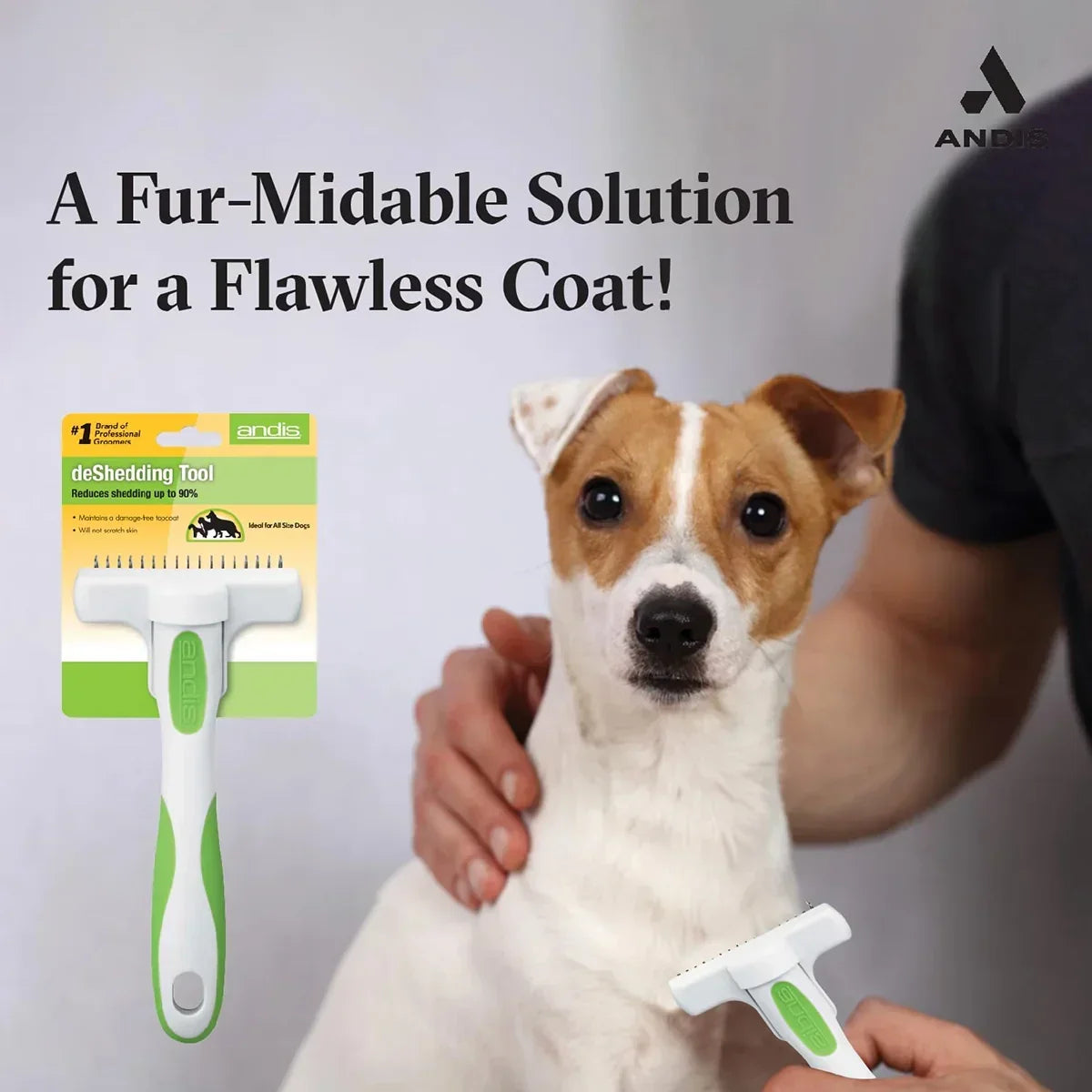 Andis Deshedding Tool Lime Green