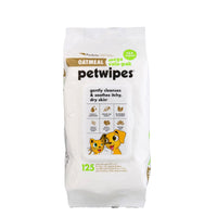 Petkin Oatmeal Mega Valu-Pak Pet Wipes - 125 Wipes