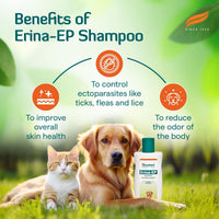 Himalaya Erina Ep Anti Tick & Flea Shampoo - 200 ml