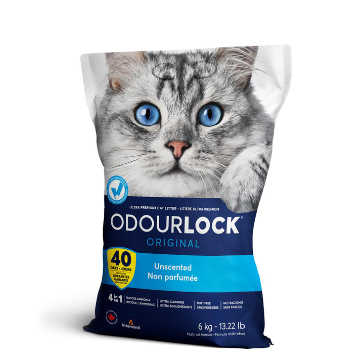 Intersand OdourLock Ultra Premium Multi-Cat Litter Formula - 6 kg