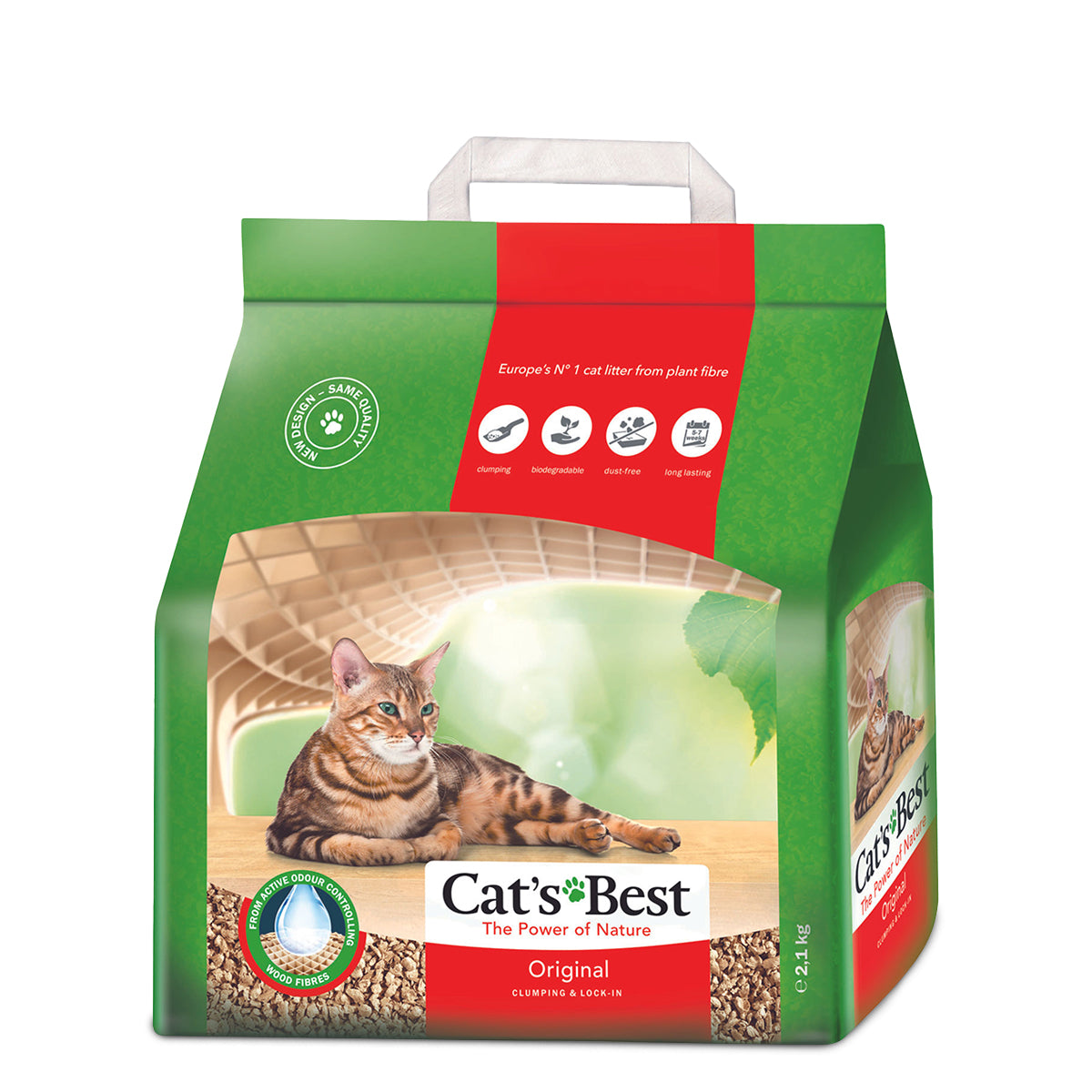 Cat’s Best Original Clumping & encapsulating Cat Litter