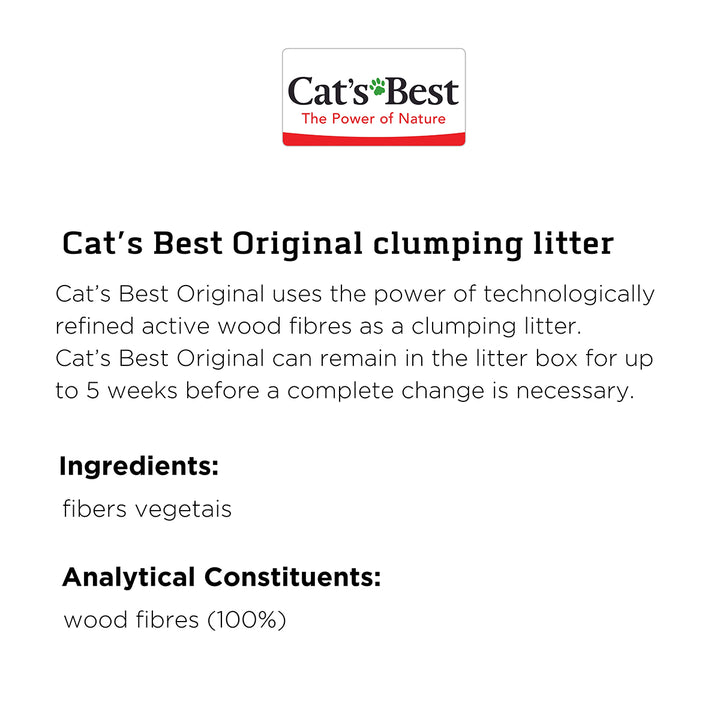 Cat’s Best Original Clumping & encapsulating Cat Litter