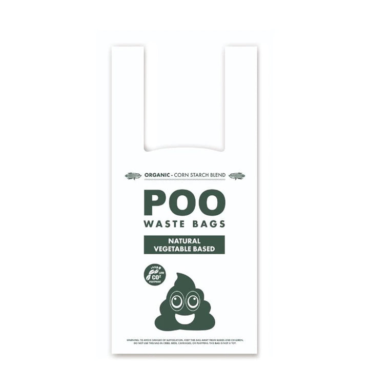 M-PETS Poo Natural Vegetable Easy Tie handles Lavender Scented Dog Waste Bags - 120 Bags