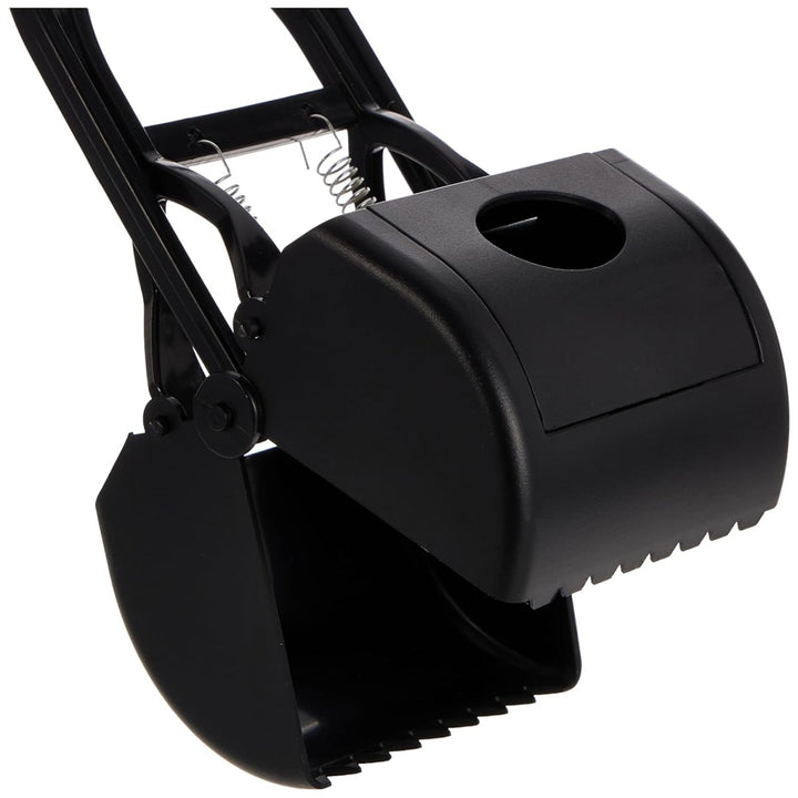 M-Pets Waste Scoop Kit Handled Poop Scooper with 10 Waste Bags with Handles