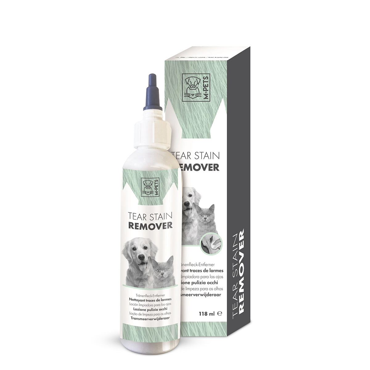M-Pets Tear Stain Remover For Dog/Cat - 118 ml