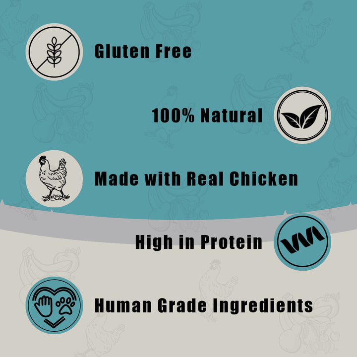 Chesters Raw Rewards Chicken Fruit Rings Dog Treat - 70g