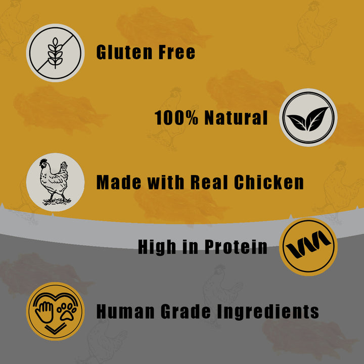 Chesters Raw Rewards Smoked Chicken Jerky Dog Treat - 50g