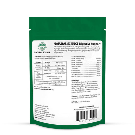 oxbow-natural-science-digestive-support-120g
