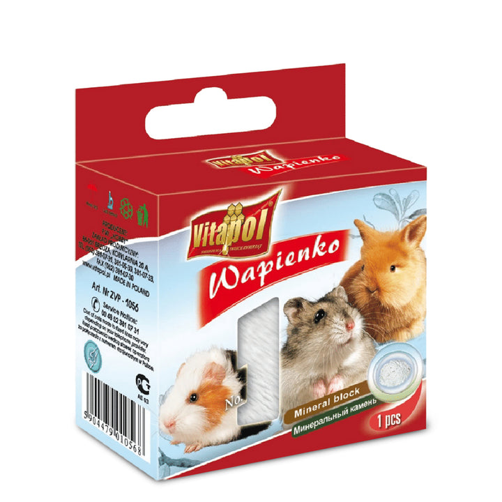 Vitapol Mineral Block For Rodents Natural 40g