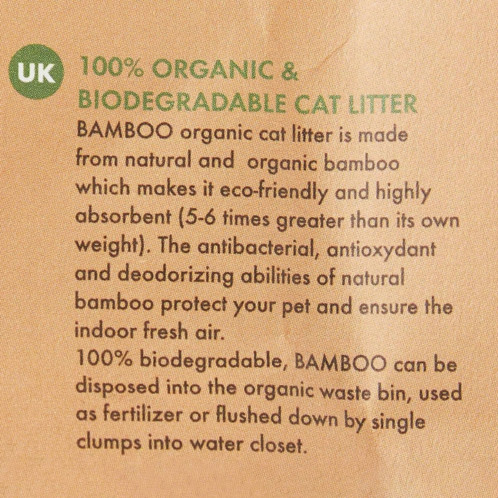M-Pets Bamboo Cat Litter - 5 Litre