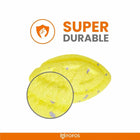 Fofos Rugby Ball Fetch Dog Toy Yellow - Zigly