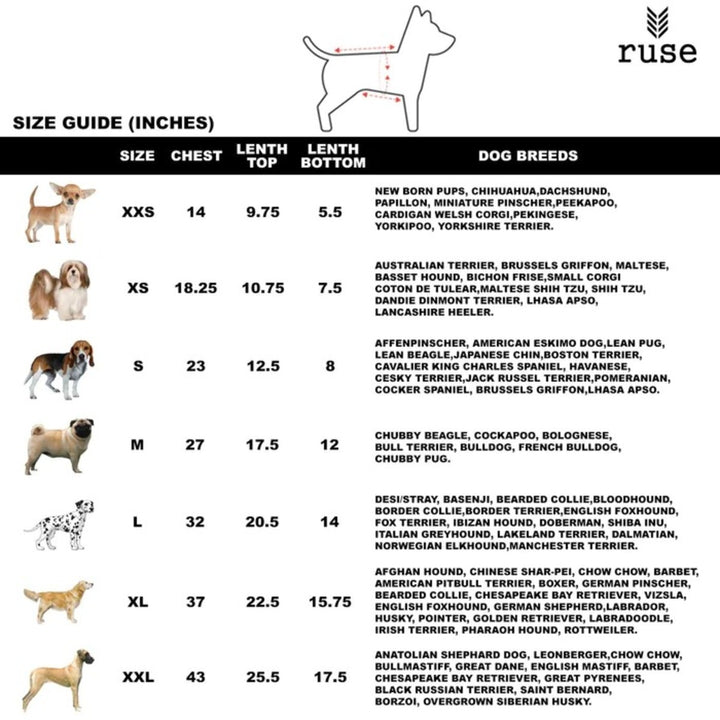 Ruse Boss Pup Dog Tee Poppy Red