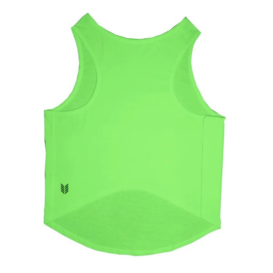 ruse-lets-party-printed-tank-dog-tee-lime-green