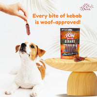 Imaginelles Pow Grillers Kebabs Meaty Dog Treat - 5 Pieces - 115g
