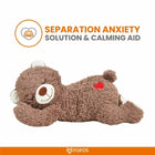 Fofos Heartbeat Bear Plush Dog Toy - Zigly