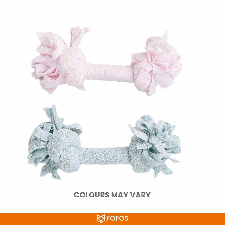 Fofos Terry Rope 2Knots Puppy Toy