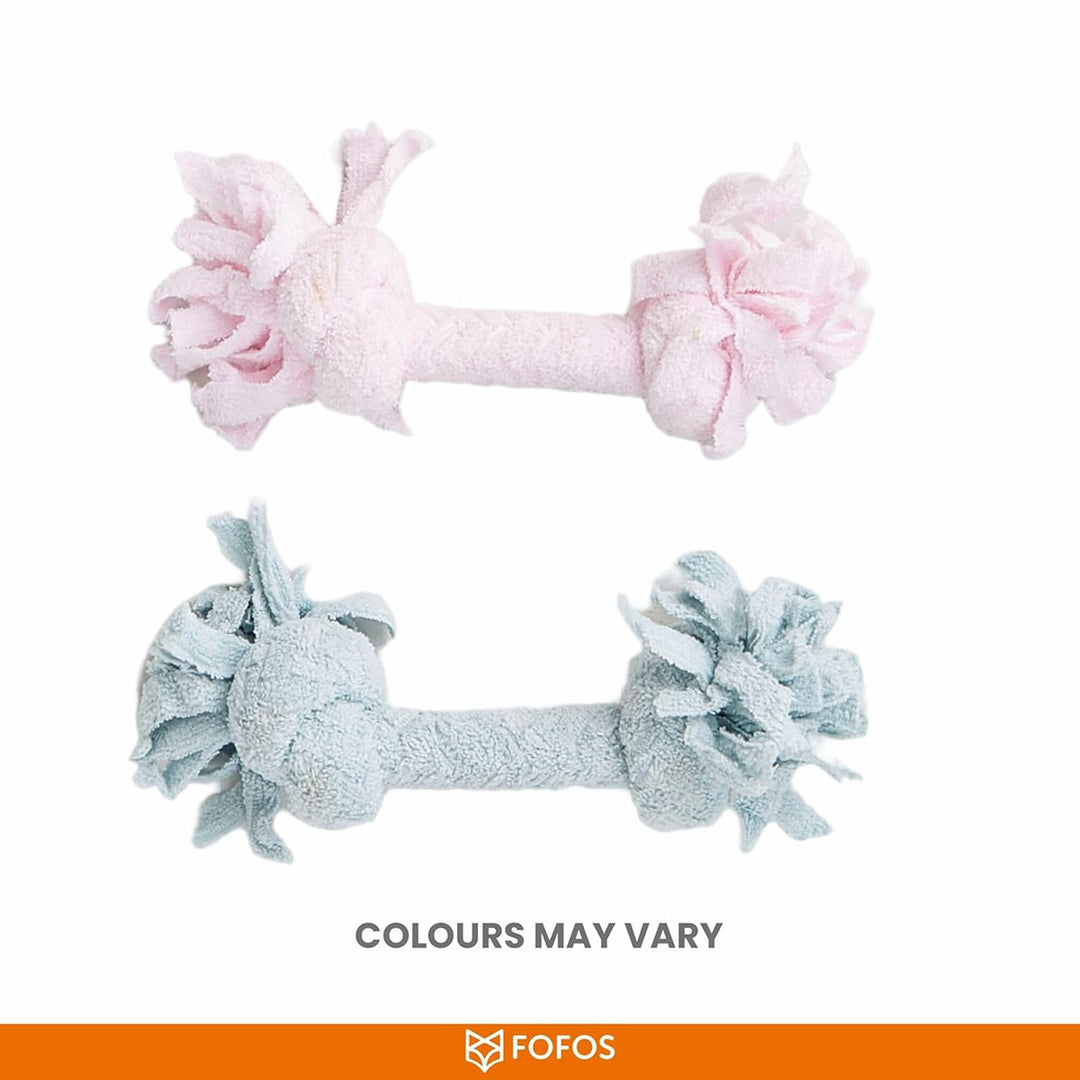 Fofos Terry Rope 2Knots Puppy Toy