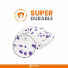 Fofos ETPU Rugby Ball Fetch Dog Toy -White - Zigly