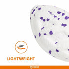 Fofos ETPU Rugby Ball Fetch Dog Toy -White - Zigly