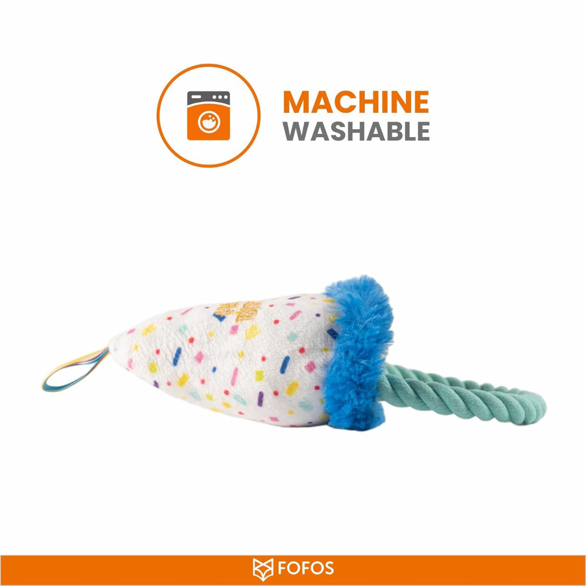 Fofos Birthday Hat Dog Toy
