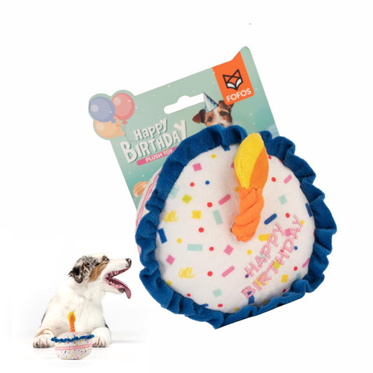 Fofos Birthday Cake Dog Toy