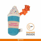 Fofos Birthday Drink Dog Toy - Zigly