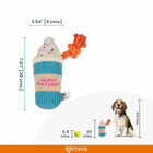 Fofos Birthday Drink Dog Toy - Zigly