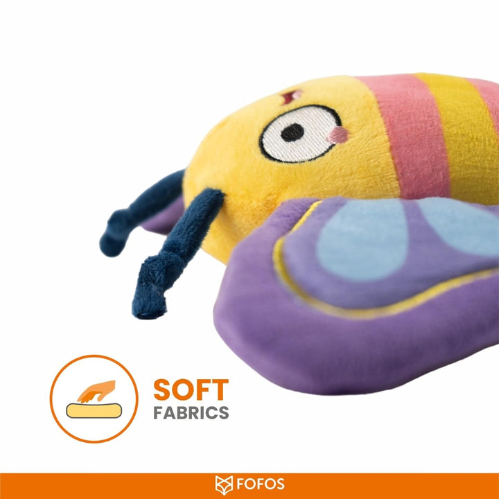 Fofos Garden Butterfly Plush Dog Toy