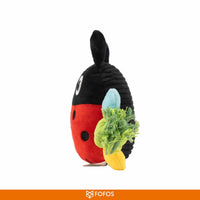 Fofos Garden Ladybug Plush Dog Toy