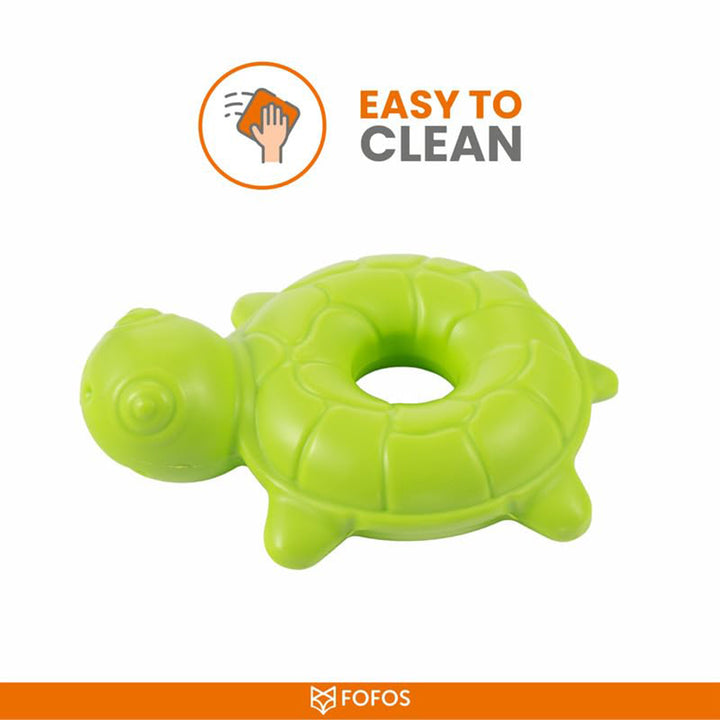 Fofos Ocean Animal Chewing Squeaky Turtle Dog Toy