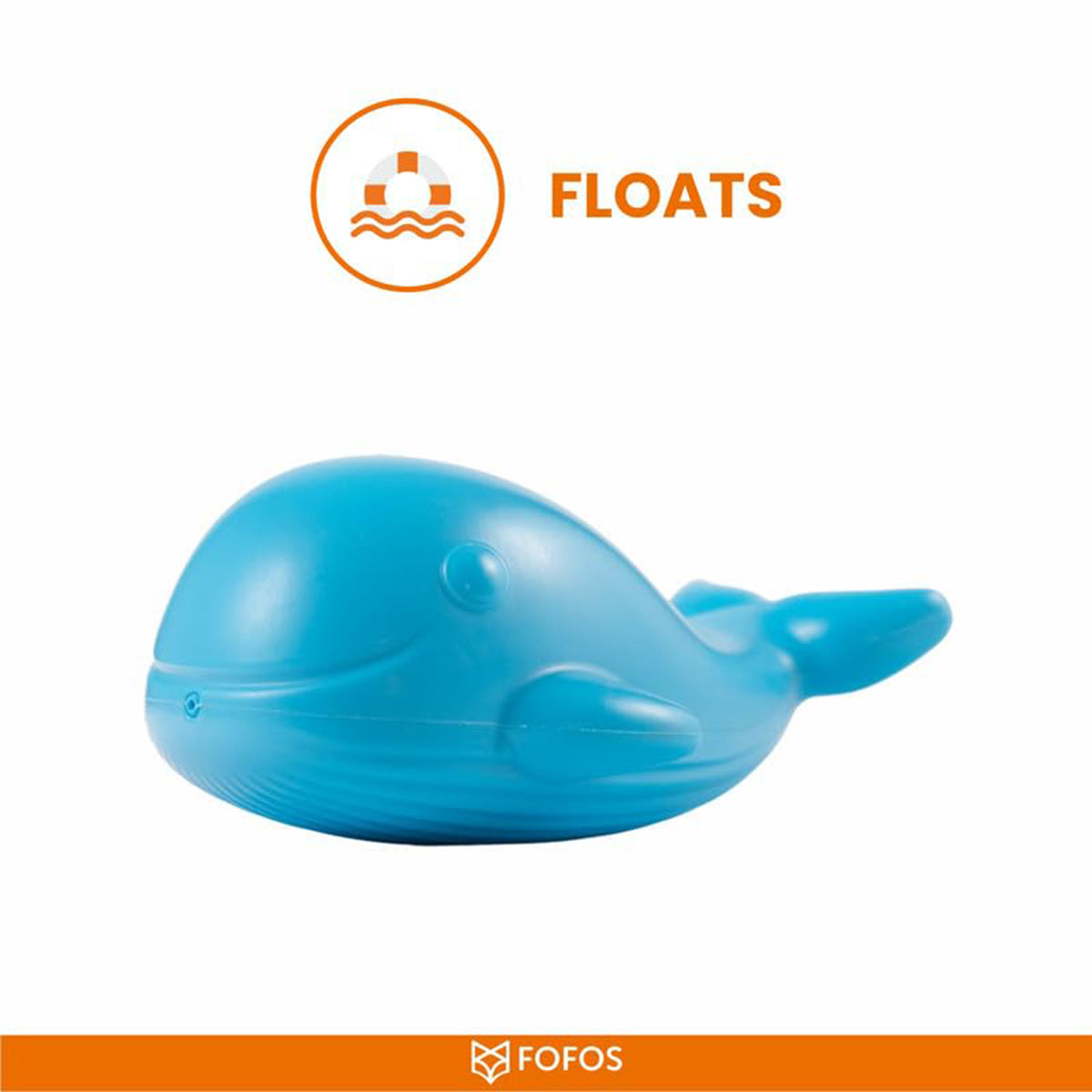 Fofos Ocean Animal Chewing Squeaky Whale