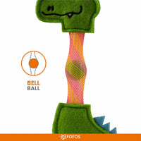 Fofos Cat Flick Tube Toy - Crocodile