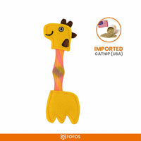 Fofos Cat Flick Tube Toy - Giraffe