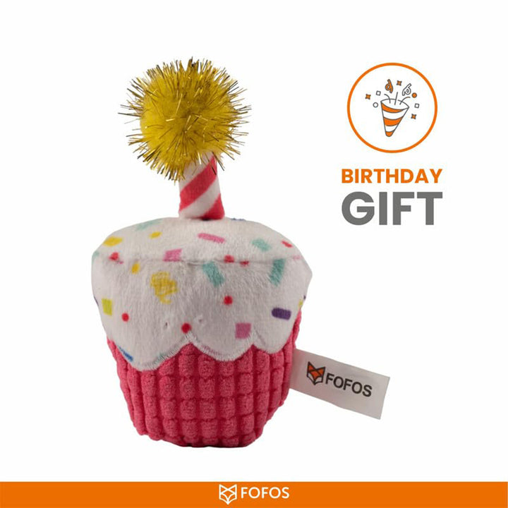 Fofos Birthday Cake Cat Toy