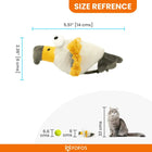 Fofos Eagle With Catnip Balls Cat Toy - Zigly