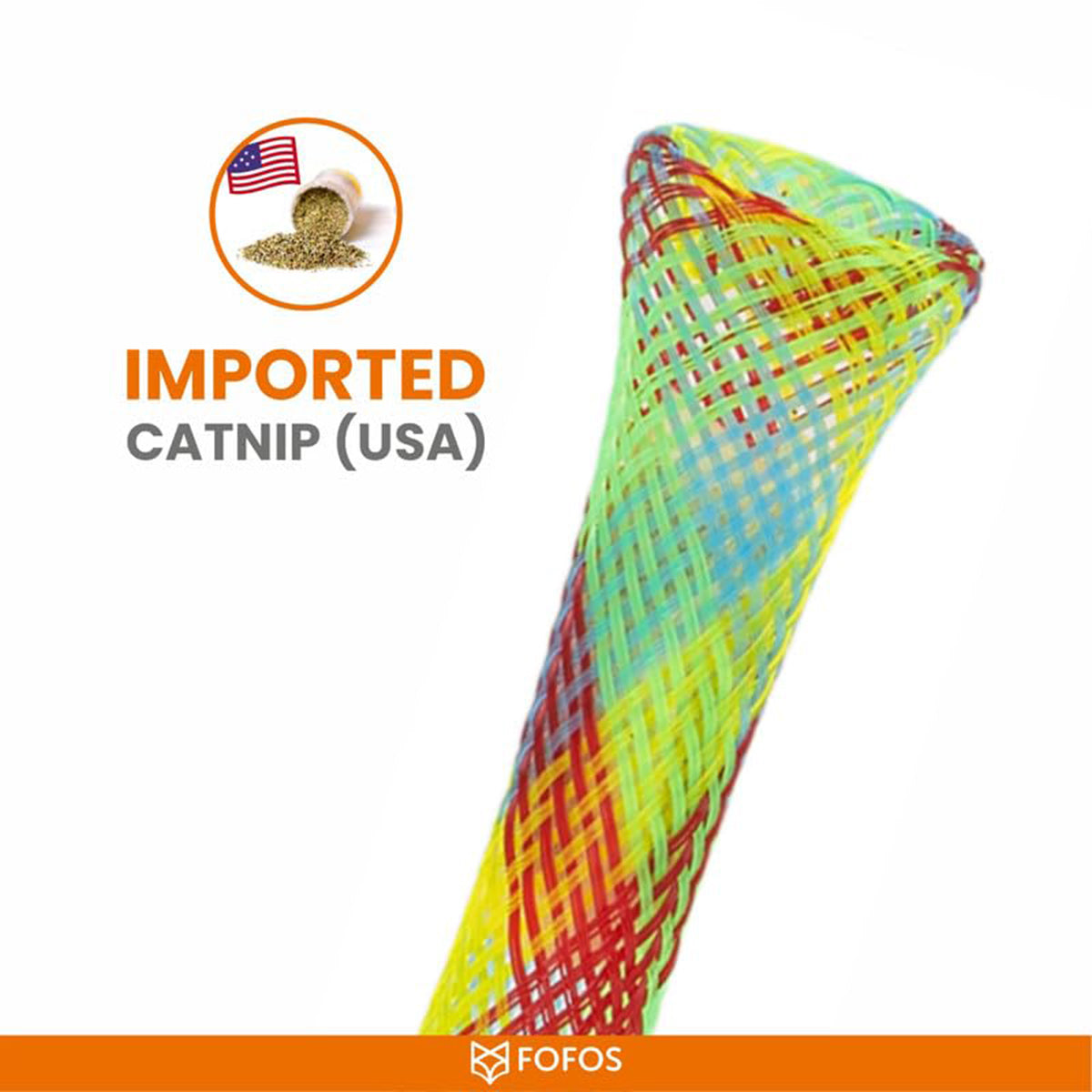 Fofos Spring Tube Cat Toy 3Pk