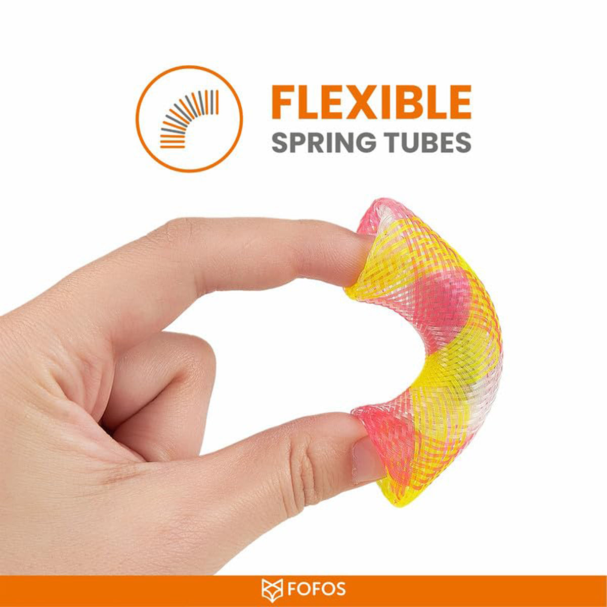 Fofos Spring Tube Cat Toy 3Pk