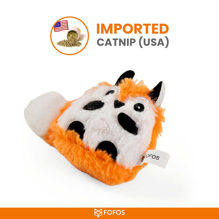 Fofos Floppy Crinkle Cat Toy Fox