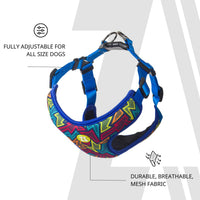 Zoomiez Adjustable Step-in Mesh Dog Harness - Bolt