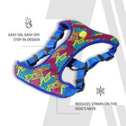 Zoomiez Adjustable Step-in Mesh Dog Harness - Bolt - Zigly