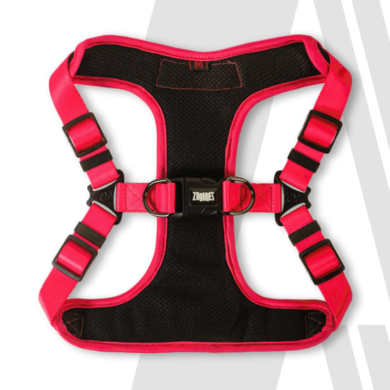 zoomiez-adjustable-step-in-mesh-dog-harness-swirl