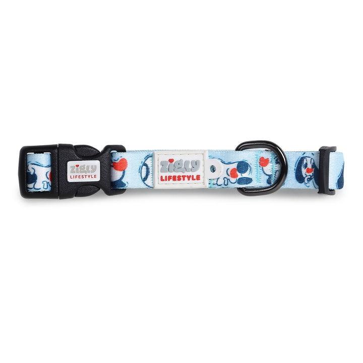 ZL Doodle Dog Collar-Blue