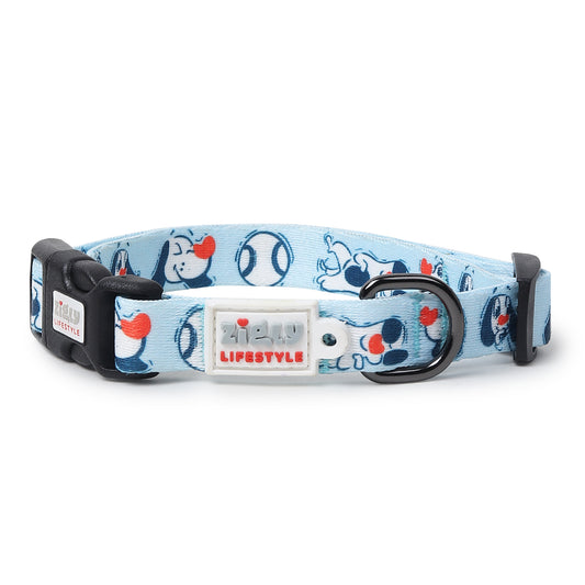 ZL Doodle Dog Collar-Blue